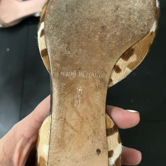 Daniel Barbara Calf Skin Camouflage Flats Size 9M - Picture 6 of 7